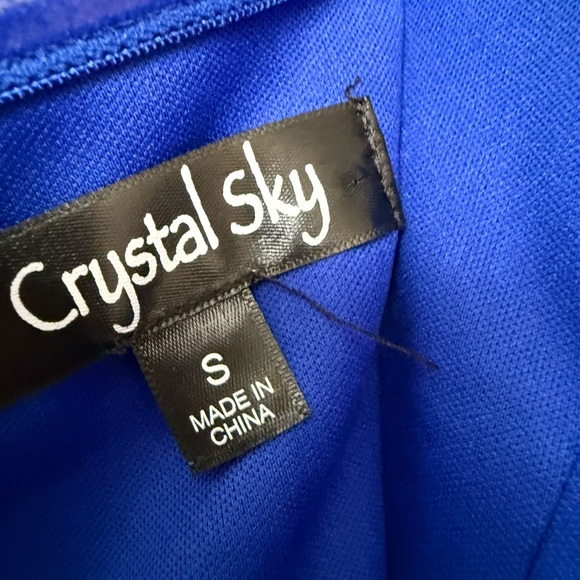 Royal Blue one peace Formal . - Picture 3 of 4